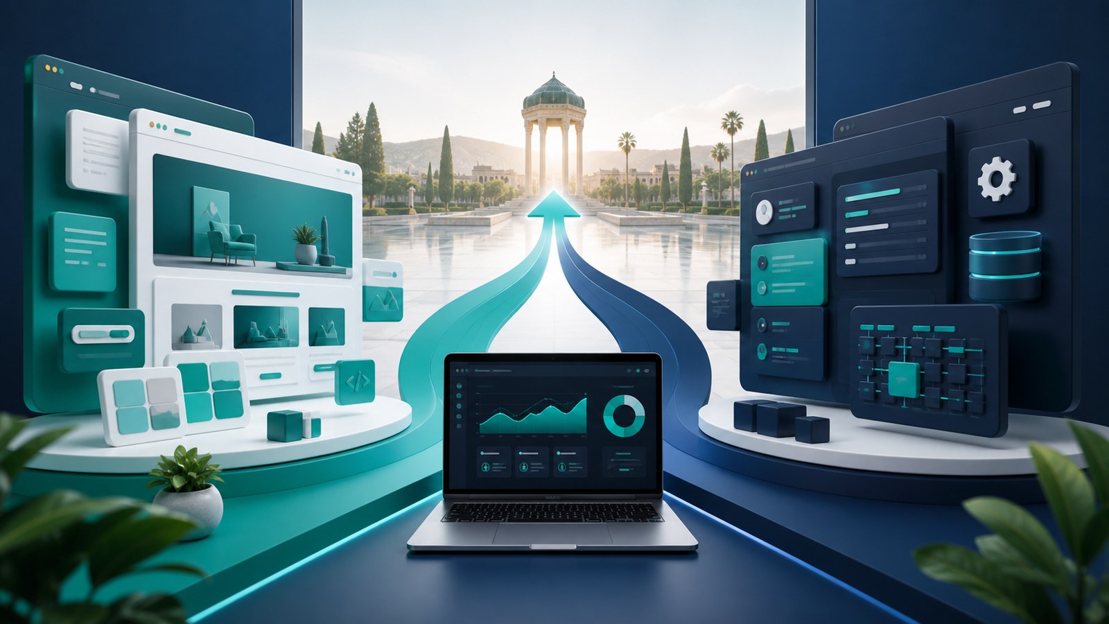 وردپرس یا برنامه نویسی اختصاصی؟ راهنمای انتخاب طراحی سایت برای کسب وکارهای شیراز
