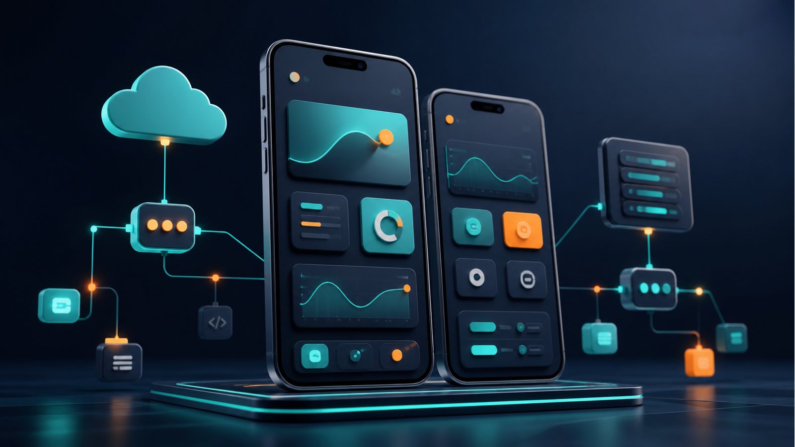 طراحی اپلیکیشن موبایل اندروید و iOS توسط گلجام